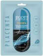 Jigott Ампульная тканевая маска с плацентой Placenta Real Ampoule Mask, 27 мл