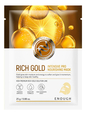 Enough Тканевая маска с 24K золотом Premium Rich Gold Intensive Pro NourishingMask, 25 мл