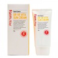 FarmStay Солнцезащитный крем с легкой текстурой DR-V8 Vita Sun Cream  Spf 50+ Pa+++, 70 мл