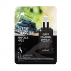 Dr. CELLIO Тканевая маска с углем Black Chacoal Ampoule Mask,25мл