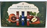 EL amor Коллагеновое желе апельсин,черника, ABC Liposomal Glutathione Triple Flavor Package, уп*60шт