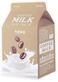 A'Pieu Тканевая маска с молочными протеинами (кофе) Coffee Milk One-Pack, 21 г