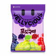 Lotte Мармелад жевательный "JELLYCIOUS MIX GRAPE" вкус трёх видов винограда , 60 г