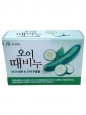 Mukunghwa Отшелушивающее и смягчающее мыло для тела "Cucumber Scrub Body Soap", 90 г 